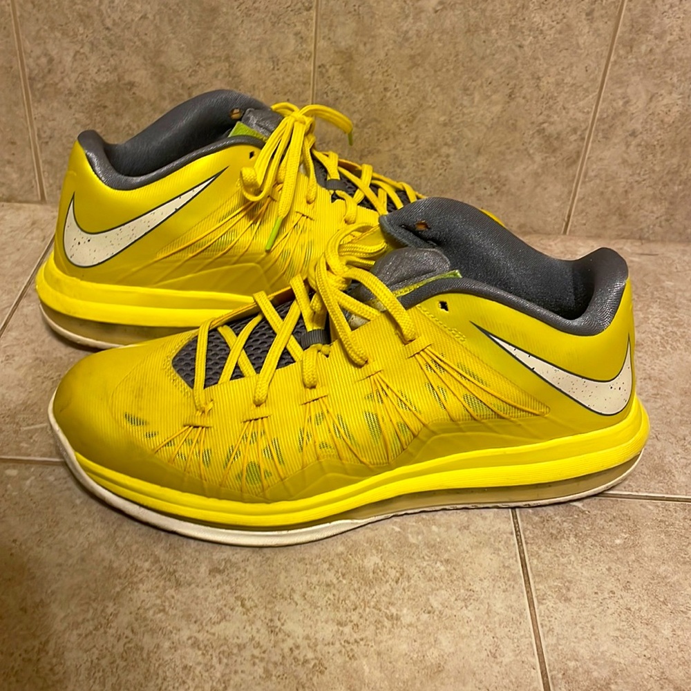 Nike Lebron 10 Low “Sonic Yellow”